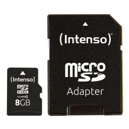 Intenso 8GB microSD Class 10 adapterrel