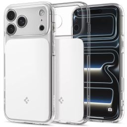 Spigen Ultra Hybrid T MagSafe case for iPhone 18 Pro Max/17 Pro Max Glossy White