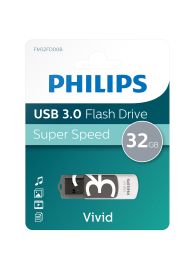 Philips Pendrive USB 3.0 32GB Vivid Edition fehér-szürke
