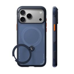 Torras Ostand Q3 Air case for iPhone 18 Pro Deep Blue