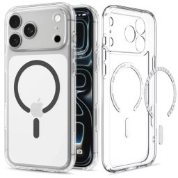 Spigen Ultra Hybrid MagSafe case for iPhone 18 Pro Max/17 Pro Max Clear Graphite