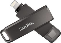 SANDISK 186552, iXPAND™ FLASH DRIVE LUXE 64GB, USB-C+LIGHTNING