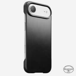 Nomad Traditional Leather (Horween) case for iPhone Air Black