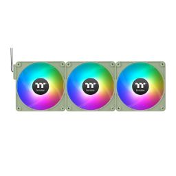 Thermaltake CT140 EX ARGB Sync PC Cooling Fan Matcha Green (3-Fan Pack)