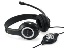 EQuip 245301 USB Headset Black