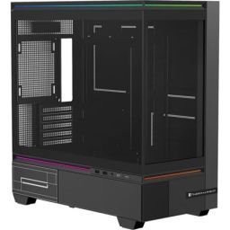 Thermalright TL-M10 táp nélküli MT Mini Tower számítógépház fekete