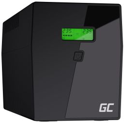 Green Cell UPS04 szünetmentes tápegység (UPS) Vonal interaktív 1,999 kVA 900 W 5 AC kimenet(ek)