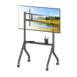 TECHLY  Multifunction Mobile Floor Stand for 65-100
