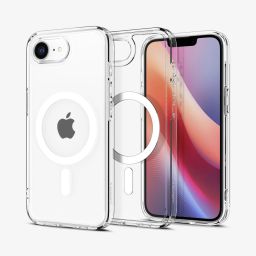 Spigen Ultra Hybrid MagSafe iPhone 16e Clear White