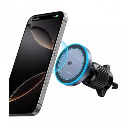 UGREEN Magnetic Wireless Car Charger Qi2 15W Air Vent Mountable Gray
