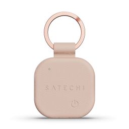 Satechi Vegan-Leather Findall Keychain Desert Rose