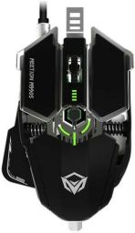 Meetion MT-M990S fekete RGB Gamer USB egér