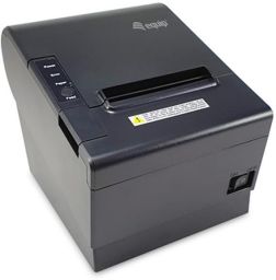 Equip Thermo blokknyomtató - 351004 (80mm, hőpapíros, auto-cutter, USB/Bluetooth/Wifi/pénztárfiók csatlakozó, fekete)