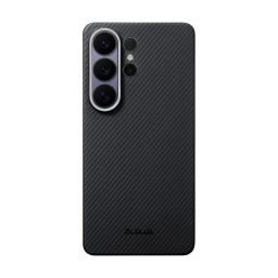 Pitaka Edge Case for Samsung Galaxy S26 Black/Grey Twill (Aaron Button)