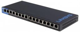 Linksys LGS116P 16-Port Business Desktop Gigabit PoE+ Switch