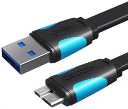 Vention USB-A 3.0/M to Micro USB-B cable 0,5m Black