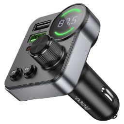 Hoco E86 Alegria Bluetooth FM-transmitter Black