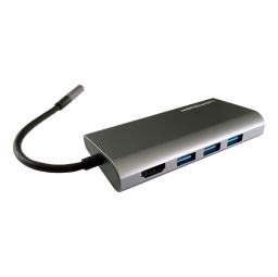 LC Power USB-C Dock Multi-5 Gray