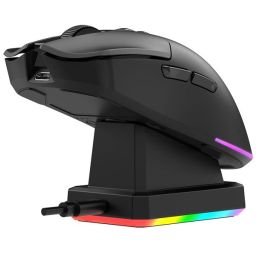 The G-Lab Kult Silicium Pro Wireless Bluetooth Gaming Mouse Black