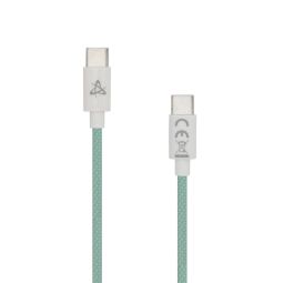 SBOX Type-C to Type-C 60W Charge and sync cable 1m Green