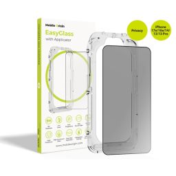Mobile Origin EasyGlass Privacy with Applicator iPhone 17e/16e/14/13/13 Pro