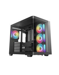 DeepCool CG530U 4F Tempered Glass Black