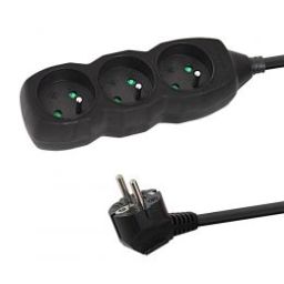 Esperanza Hálózati Elosztó 3DIN 1,5m Black