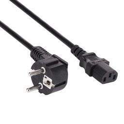 Akyga AK-PC-01S Power Cord PC 1,5m Black
