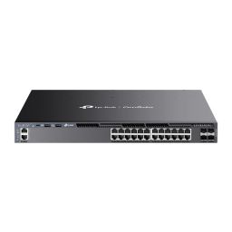 TP-Link SG6428XHP Omada 24-Port Gigabit Stackable L3 Managed PoE+ Switch with 4 10G Slots
