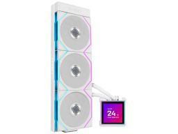 Processzorhűtő Lian Li HYDROSHIFT II LCD-S 360TL AiO - Fehér