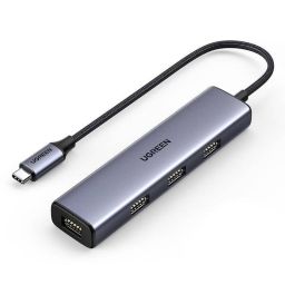 UGREEN 4-portos USB3.2 HUB Silver