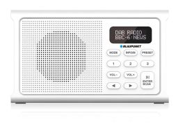 Blaupunkt DR3WH Portable Radio White