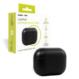 Mobile Origin AirPods Pro 2 Leather Case Black