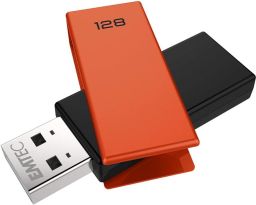 Emtec 128GB C350 Brick USB2.0 Orange