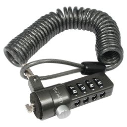 Logilink NBS004 Notebook security lock with combination Black
