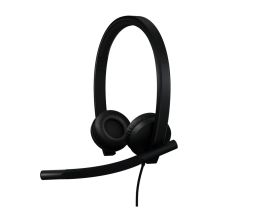 Logitech H570E Teams USB-C Stereo Headset Black