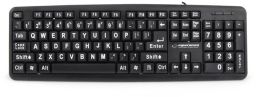 Esperanza Florida USB Keyboard Black UK