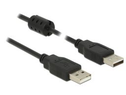 DeLock Cable USB 2.0 Type-A male > USB 2.0 Type-A male 3m Black