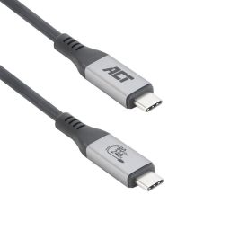 ACT AC7452 USB4 80Gbps Thunderbolt 5 cable 240W USB Type-C 1,5m Black