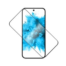 FIXED teljes képernyőt védő 2,5D edzett üveg Google Pixel 10 Pro XL 5G készülékhez, fekete