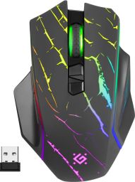 Defender Uran GM-503 Wireless RGB Gaming Mouse Black