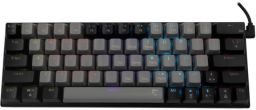 BILL White Shark GK-002723V2-G-B/BL-HU WAKIZASHI-2 vezetékes mechanikus gamer billentyűzet - szürke/fekete - HU /kék/