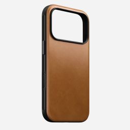 Nomad Modern Leather Case for iPhone 17 Pro English Tan