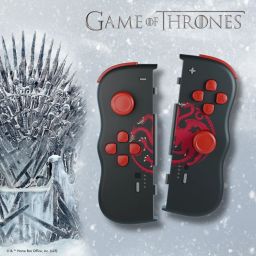 Lexip Twinpads Bluetooth Gamepad Game of Thrones Targaryen Black