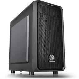 Thermaltake Versa H15 táp nélküli MT Mini Tower számítógépház fekete (Csomagolás sérült!)