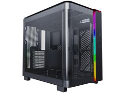 Számítógépház Montech KING 95 Midi torony, ARGB, edzett üveg, fekete