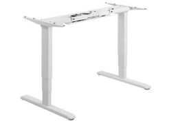 Equip Motoros Asztal láb - 650804 (Dupla motor, állítható magasság: 62cm-128cm, Max.:125kg, fehér)