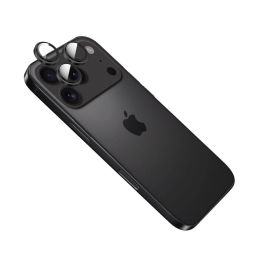 FIXED kamera lencsevédő Apple iPhone 17 Pro/Pro Max készülékhez, fekete