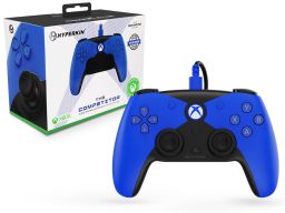 Hyperkin Competitor Xbox Series>One/Windows 11|10 kék Xbox liszenszelt vezetékes kontroller