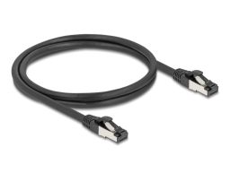 Delock RJ45 hálózati kábel Cat.8.1 S/FTP 1 m fekete